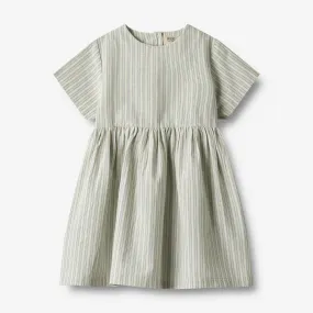 Dress S/S Esmaralda - aquablue stripe