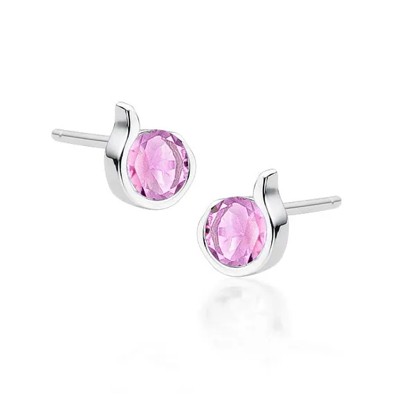 Earrings "Shinny Stud" 925 Silver