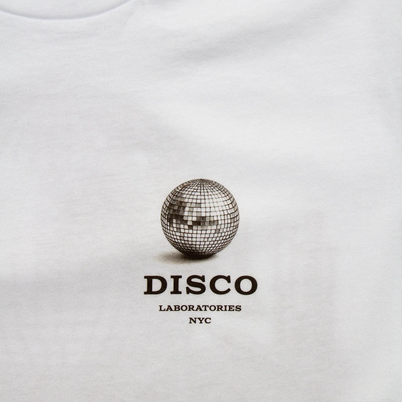 Ecology Disco Labs NYC Back Print - Tshirt - White