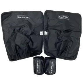 Equifit TendonPak w/ Elastic Wraps in Black