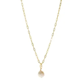 ESTHER COIN PEARL NECKLACE