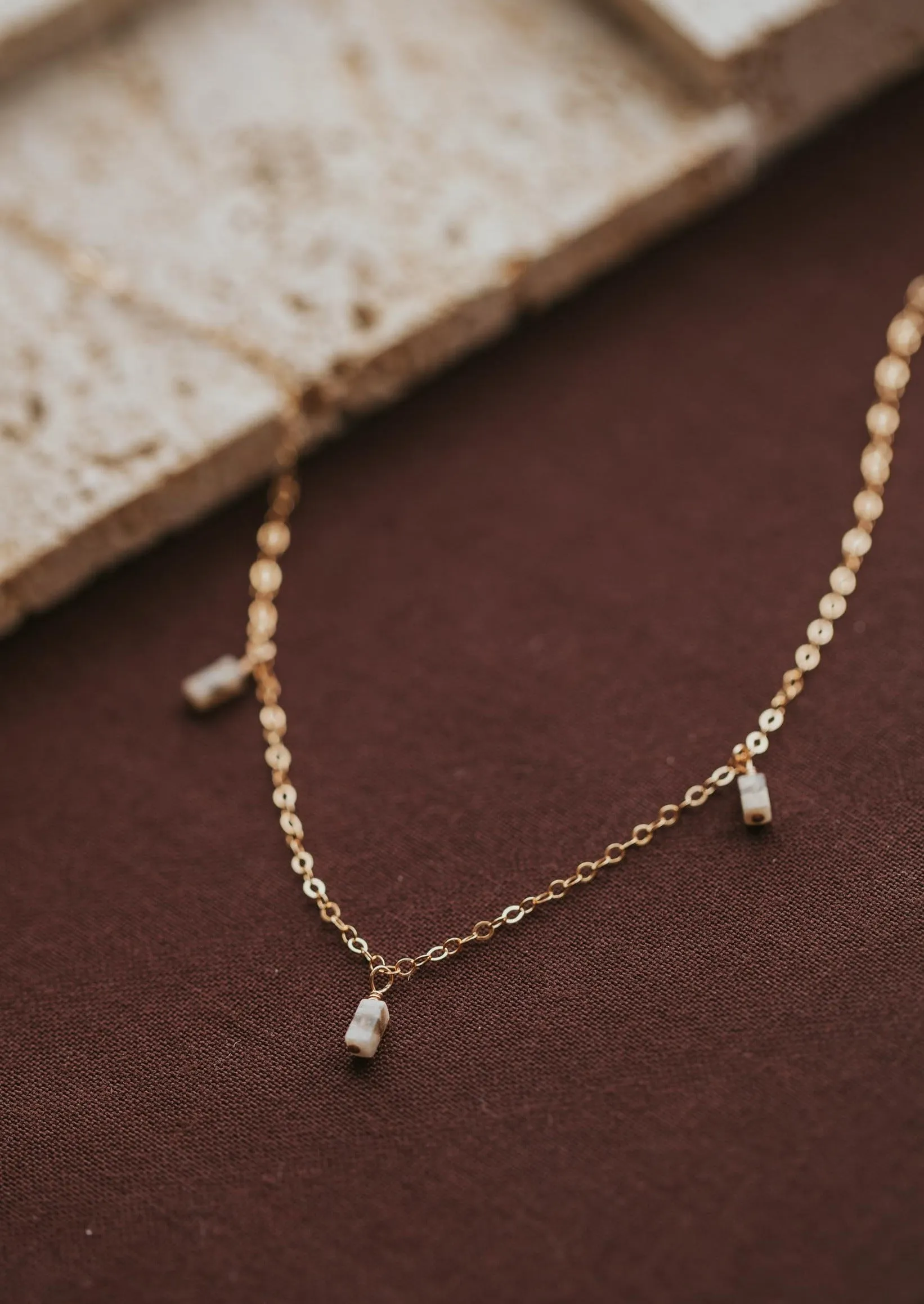 Gemma Trio Necklace –Last Chance Stones