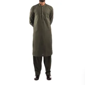 Green Shalwar Qameez