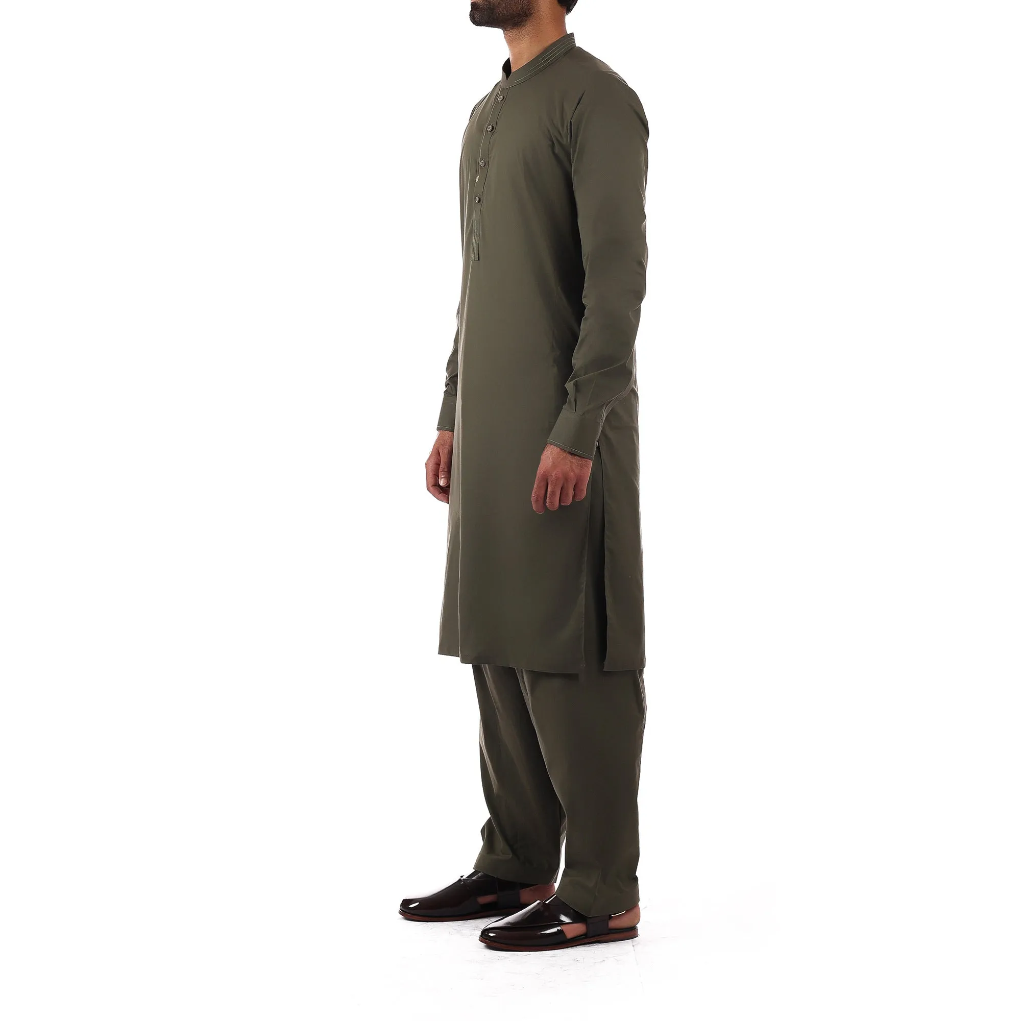 Green Shalwar Qameez