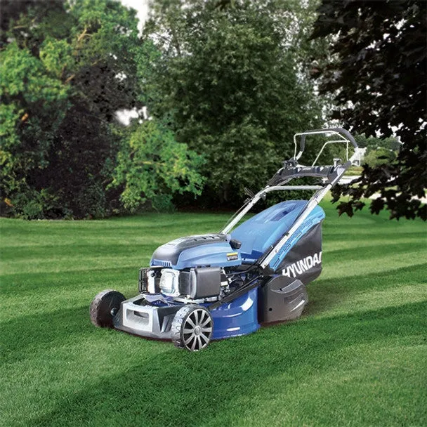 Hyundai HYM480SPER 139cc Petrol Roller Lawn mower 19"/48cm