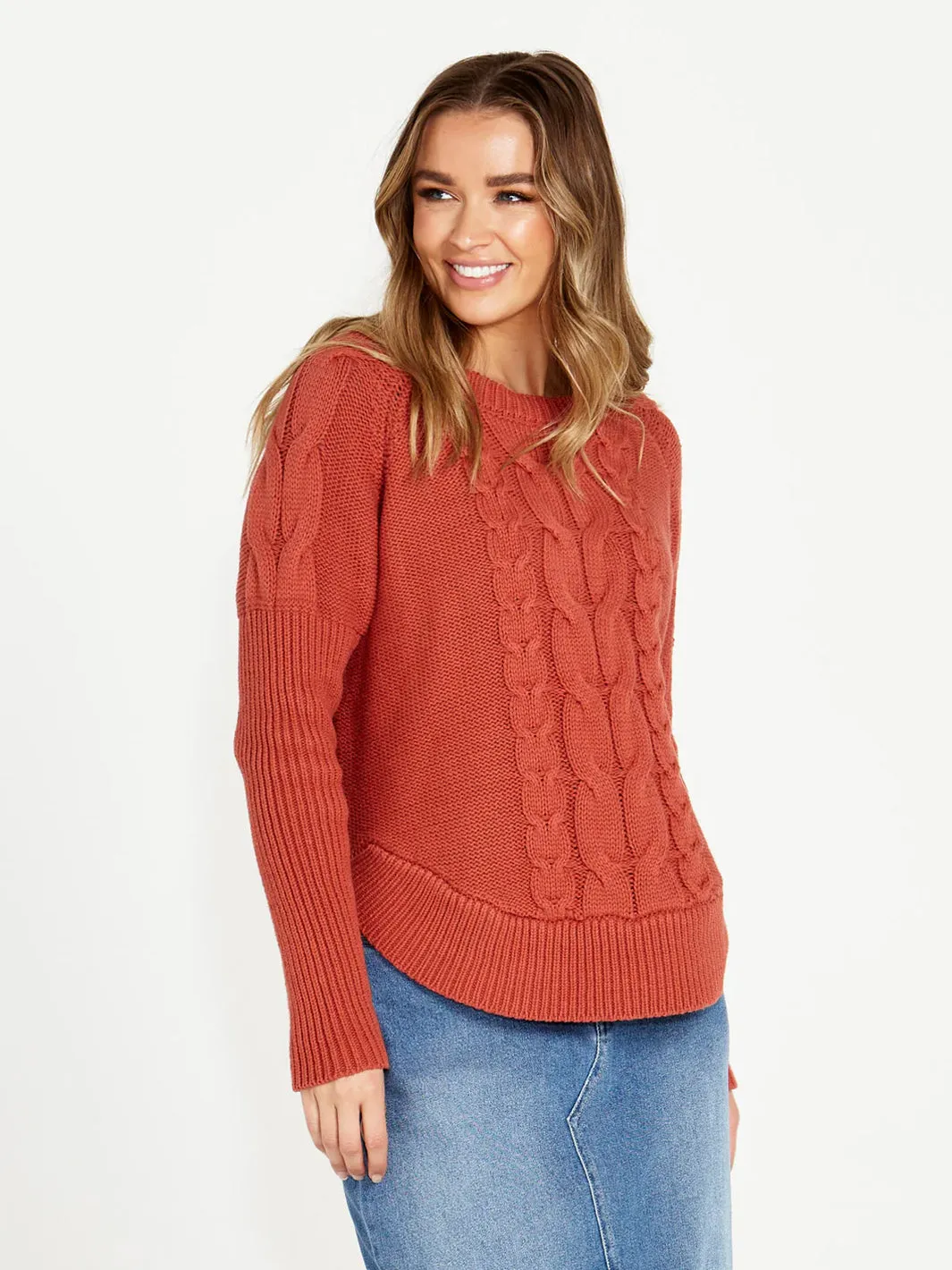 Jacinta Cable Knit Jumper