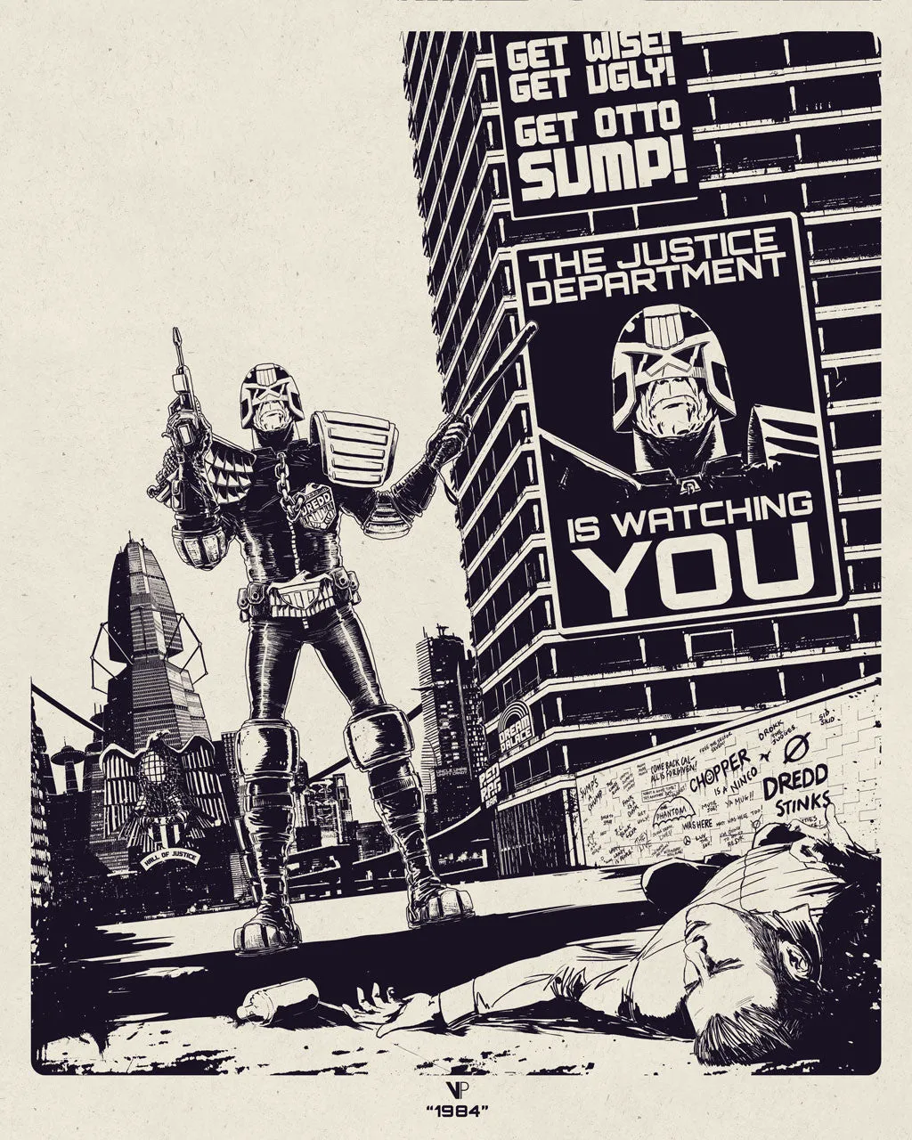 Judge Dredd - 1984 Keyline Variant Edition