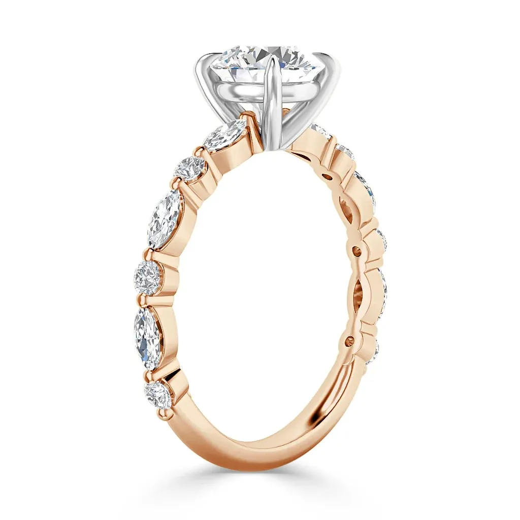 Katerina - 18ct Rose Gold - Round