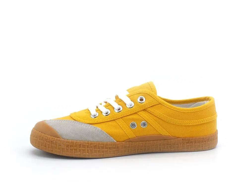 KAWASAKI Original Pure Shoe Sneaker Donna Yellow Golden Road K212441