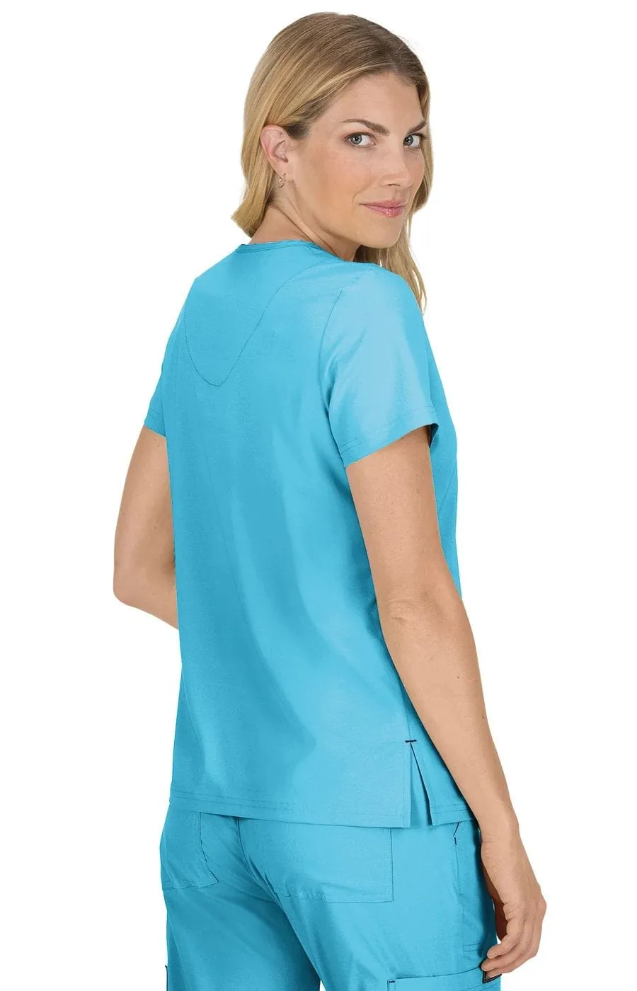 koi Basics Becca Women's 4-Pocket Stretch Scrub Top