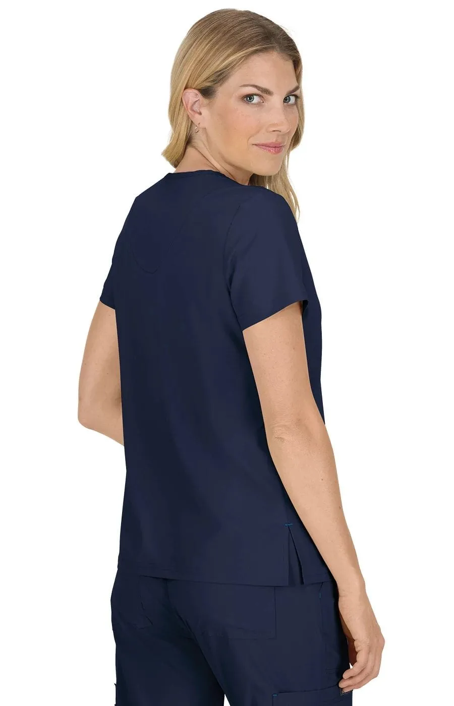 koi Basics Becca Women's 4-Pocket Stretch Scrub Top