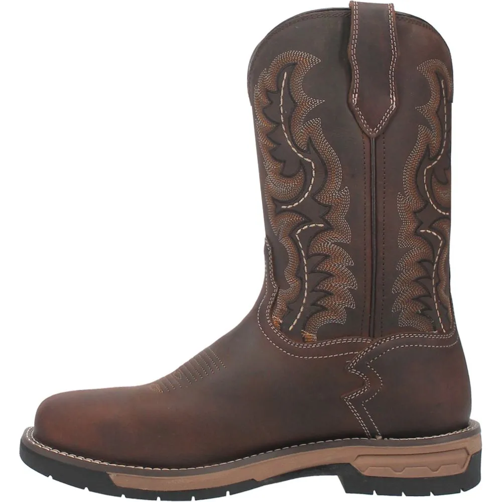 'Laredo' Men's 11 Stringfellow EH Steel Toe - Brown