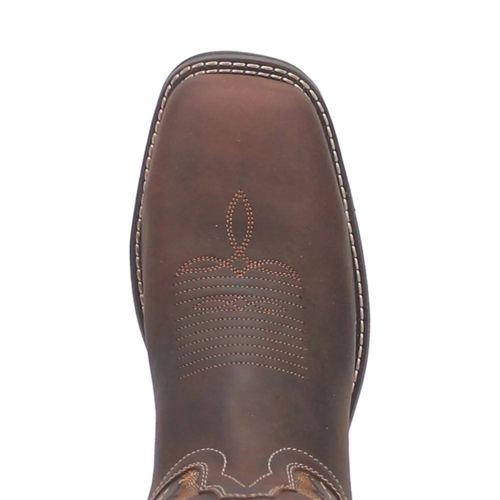 'Laredo' Men's 11 Stringfellow EH Steel Toe - Brown