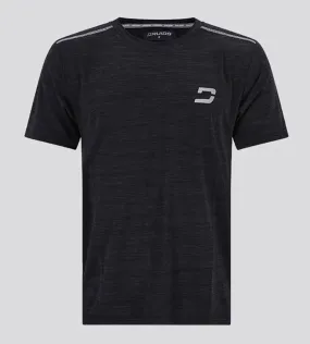 MEN'S FLEK STRETCH SPORTS T-SHIRT - BLACK