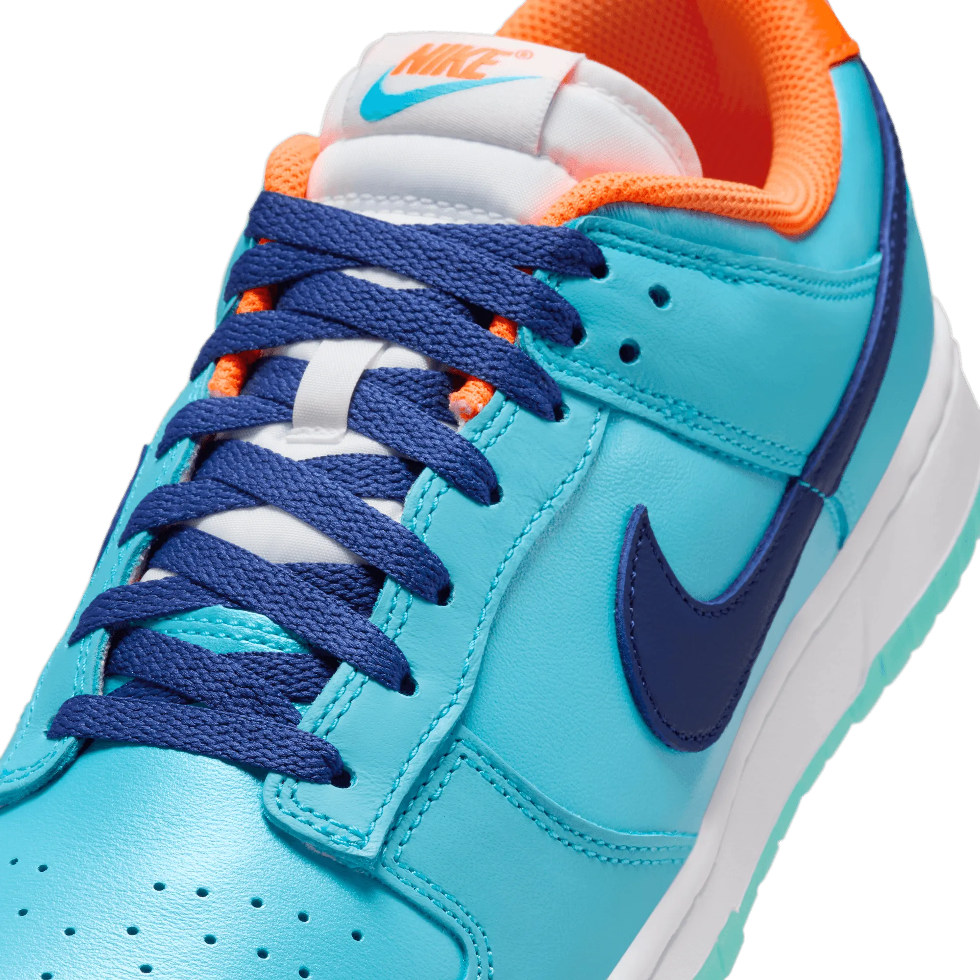 Men's Nike Dunk Low SE - Baltic Blue/Deep Royal Blue/Total Orange