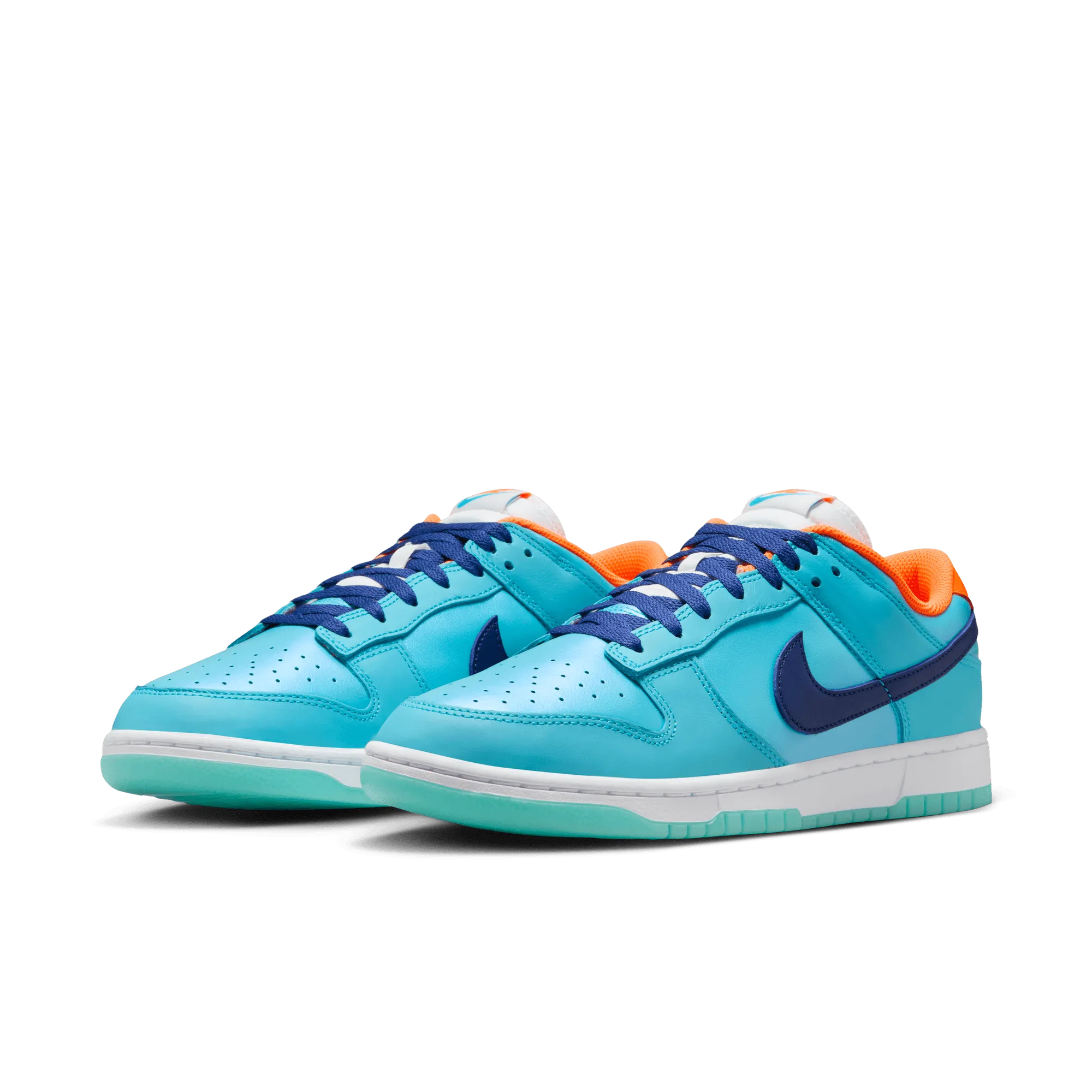 Men's Nike Dunk Low SE - Baltic Blue/Deep Royal Blue/Total Orange