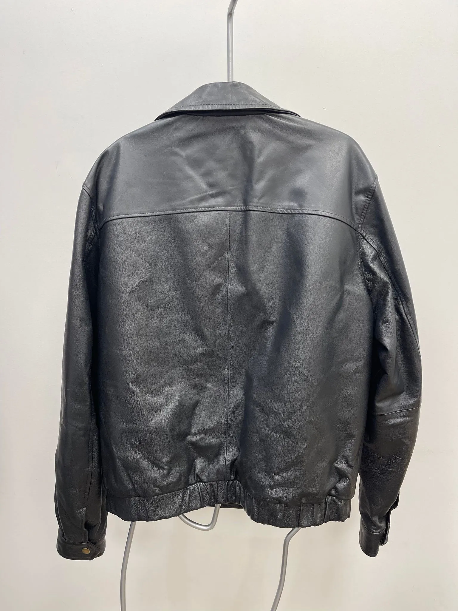 Men's Raffaelo Leather Jacket, Medium