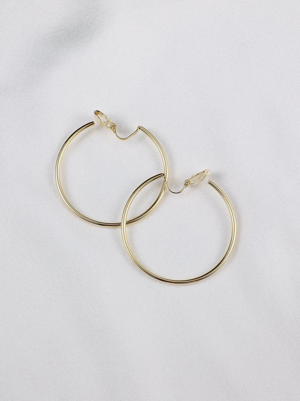 Metal Round Earrings