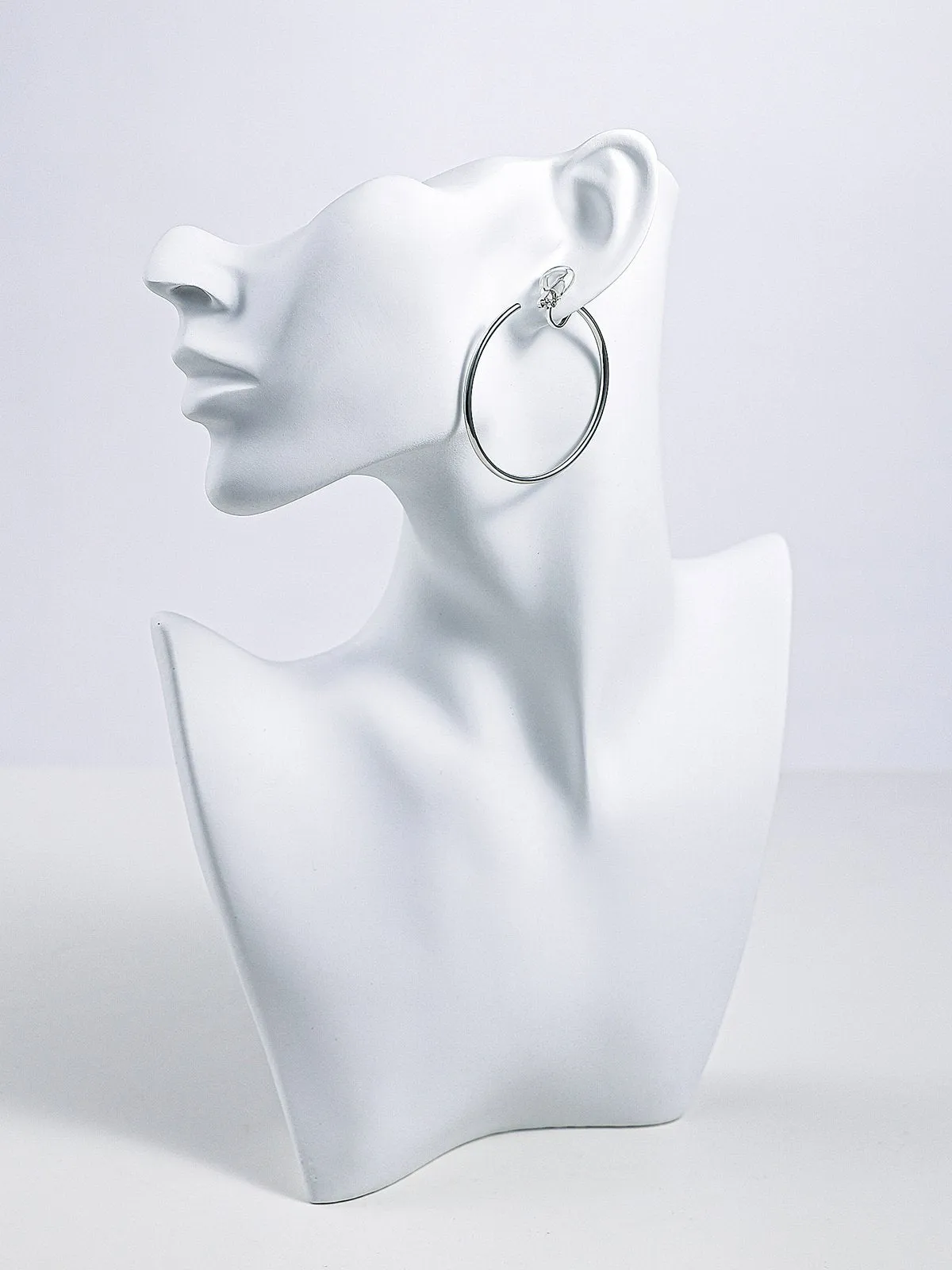 Metal Round Earrings