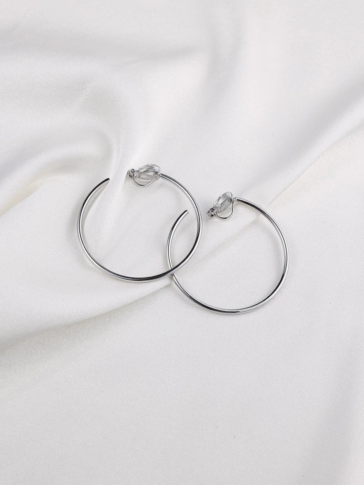 Metal Round Earrings