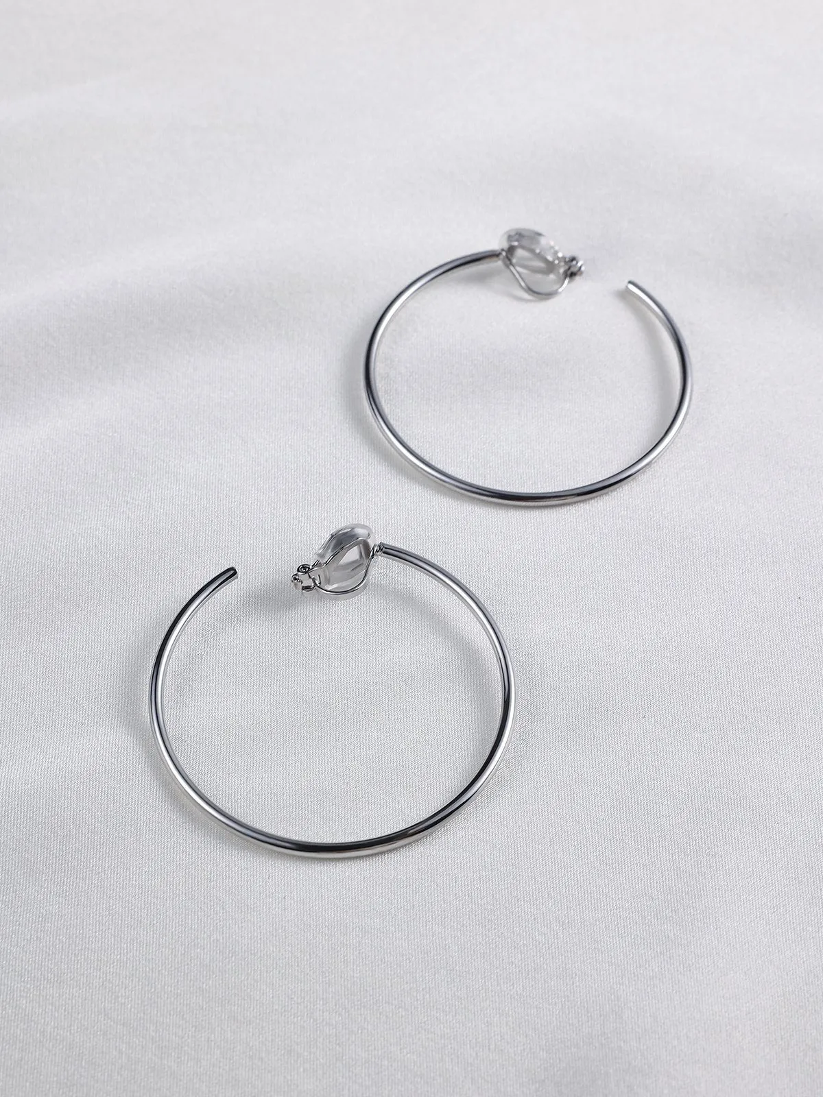 Metal Round Earrings