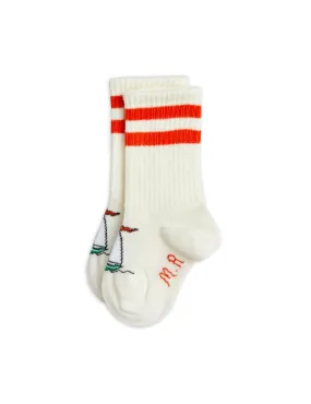 Mini Rodini BABY | Sailing boats baby sock