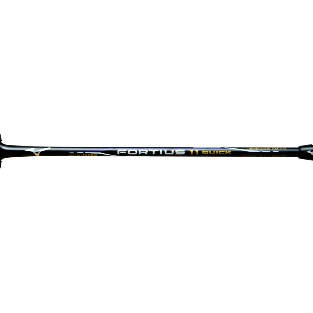 Mizuno Fortius 11 Quick Badminton Racket (Unstrung) - Black