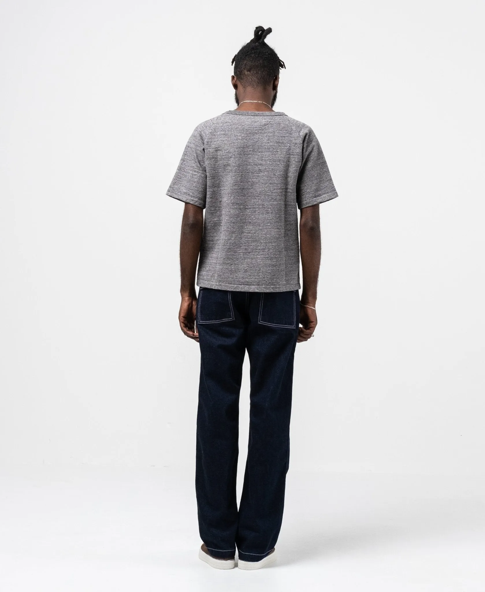 Modern Military Denim Baker Pants