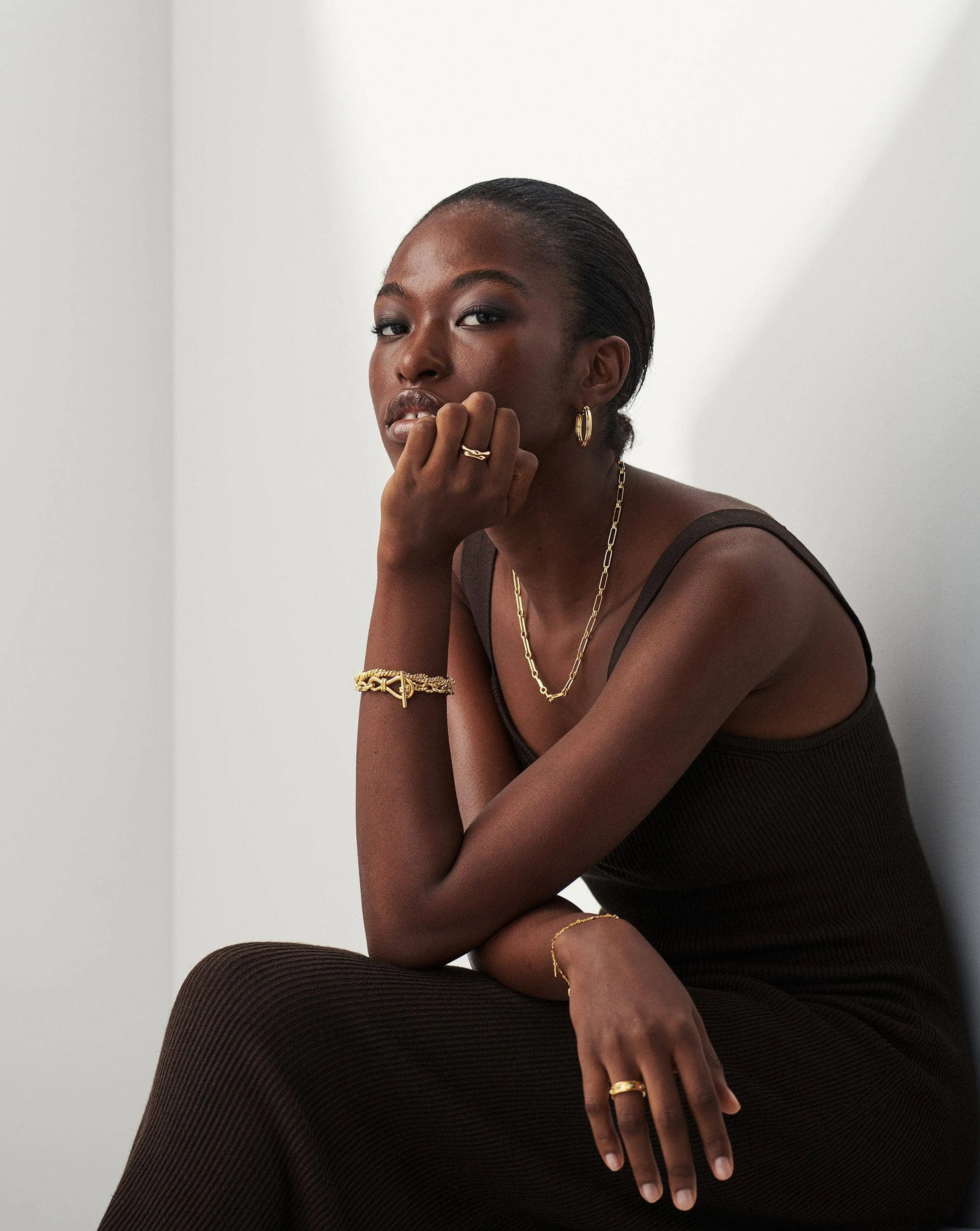 Molten Stacking Ring | 18ct Gold Plated Vermeil