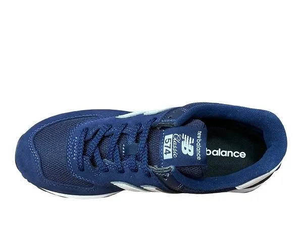 New Balance men's sneakers shoe ML574EN2 blue-white