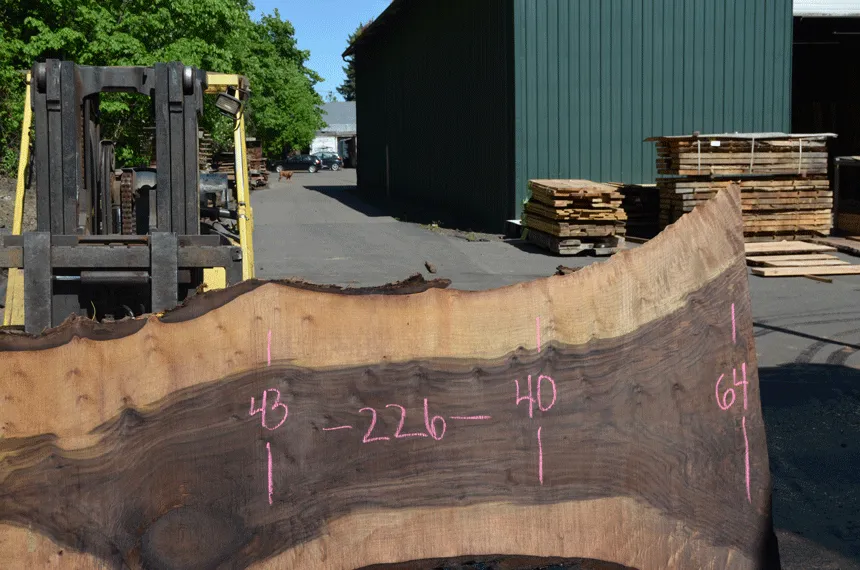 Oregon Black Walnut Slab 050720-11