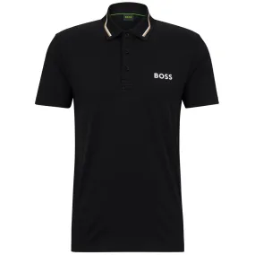 Paddytech Regular Fit Polo Black - W23