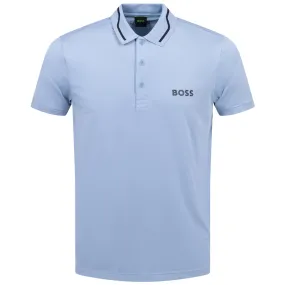 Paddytech Regular Fit Polo Open Blue - W23