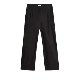 Pantaloni Donna Woolrich Popeline Cotone Nero