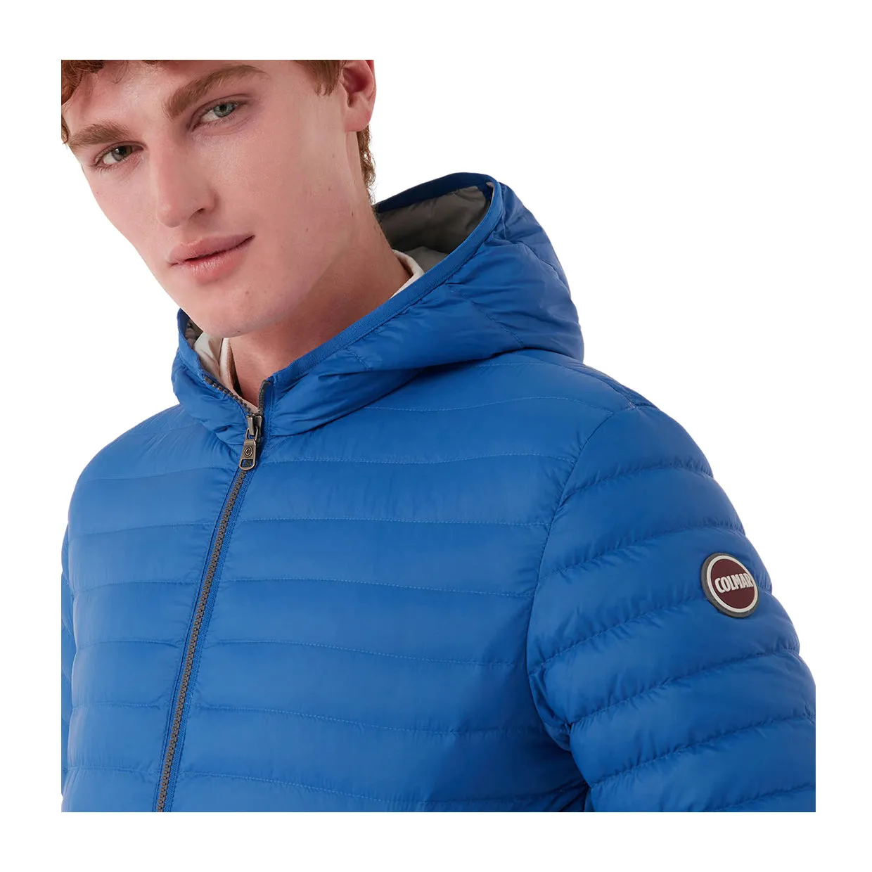 Piumino Colmar Urban Cappuccio Blu Royal