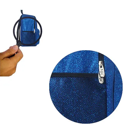 Royal Blue Glitter Large Gymnastics Competition backpacks and Cheer Dance Backpack