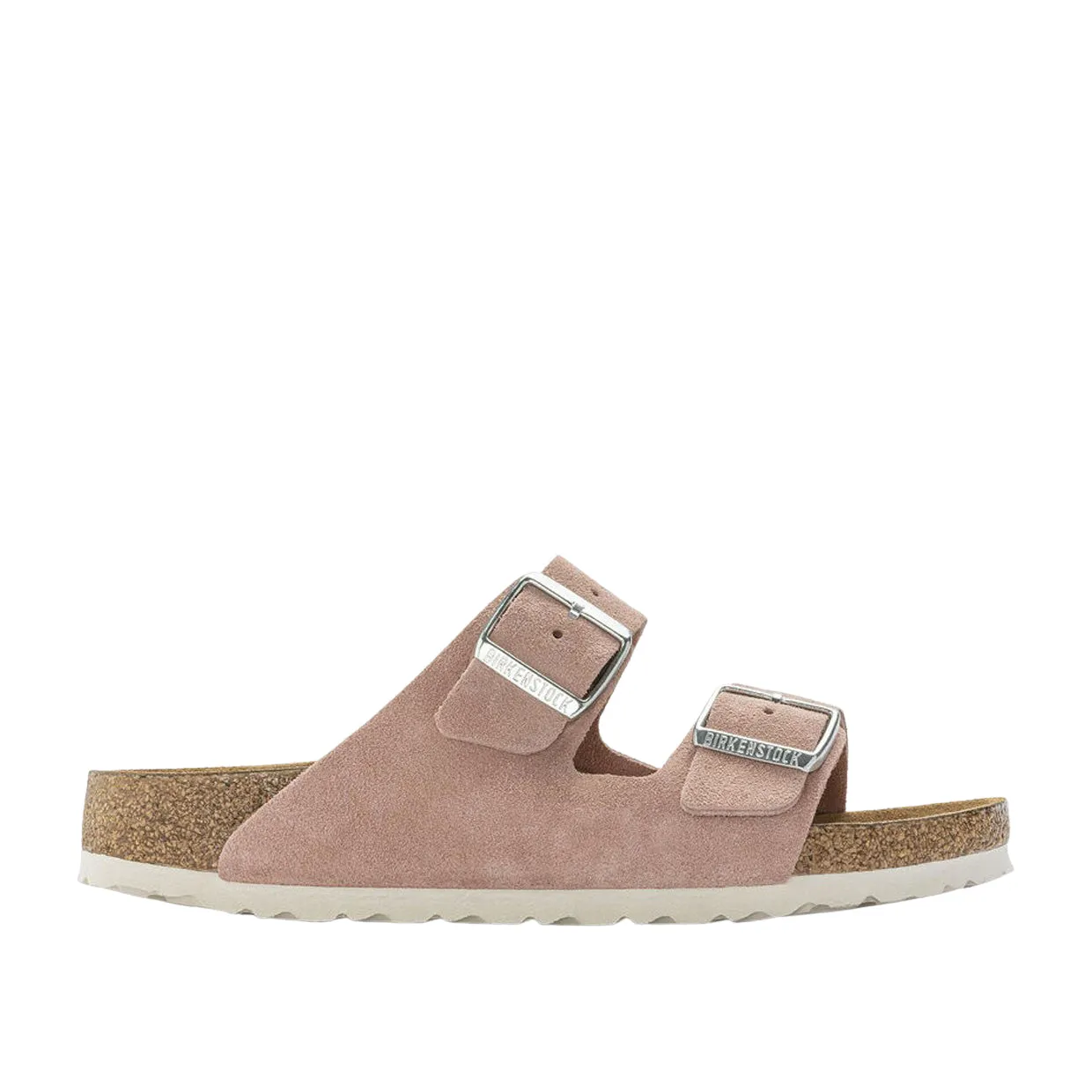 Sandali Birkenstock Arizona Plantare Morbido Rosa