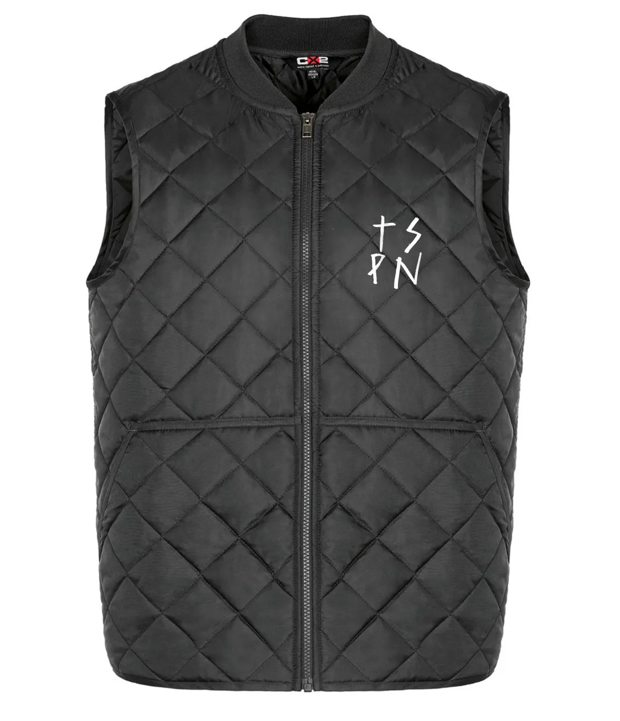 SB2 [Unisex Quilted Antiwork Wear Vest] Black or Navy