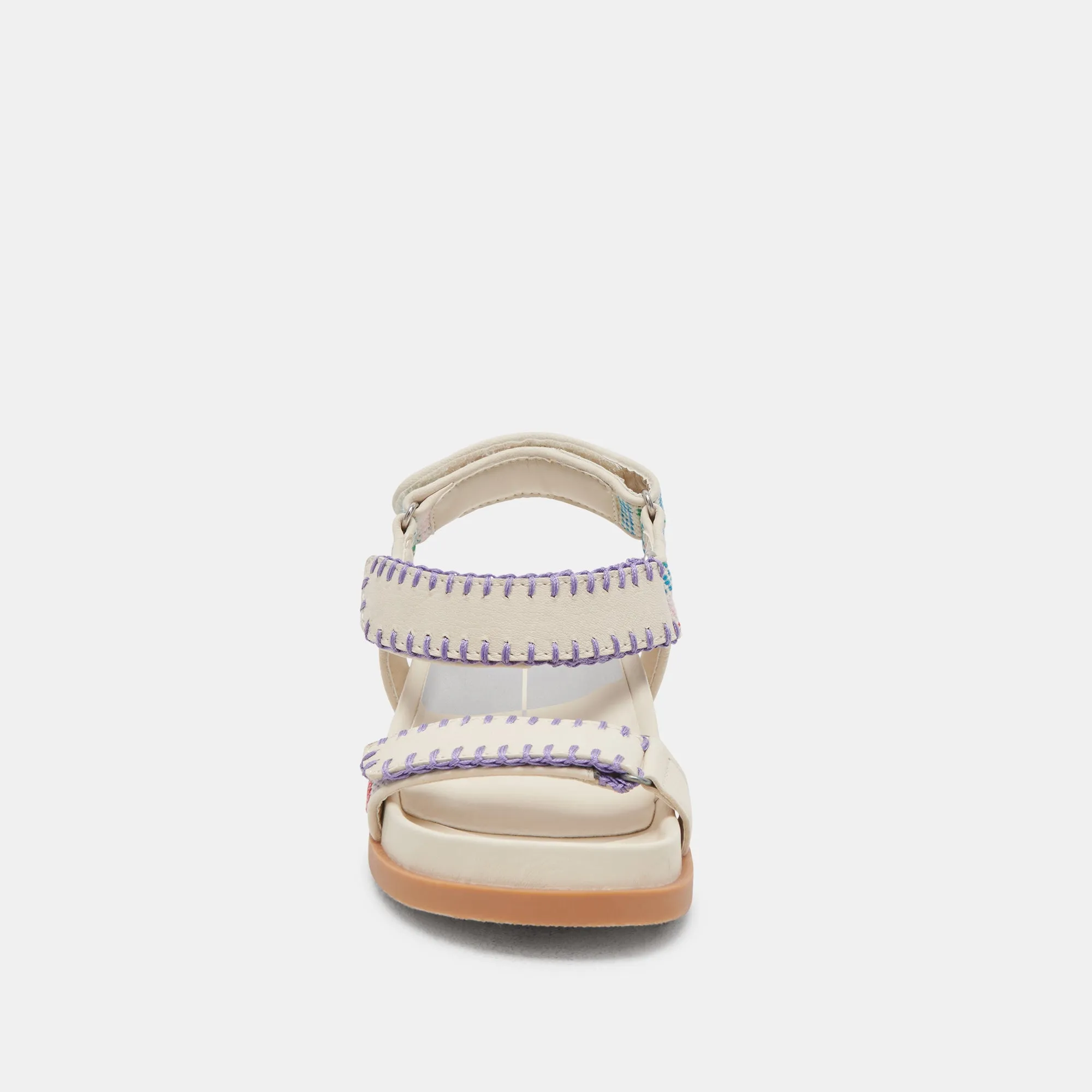 SENORA SANDALS IVORY MULTI NUBUCK