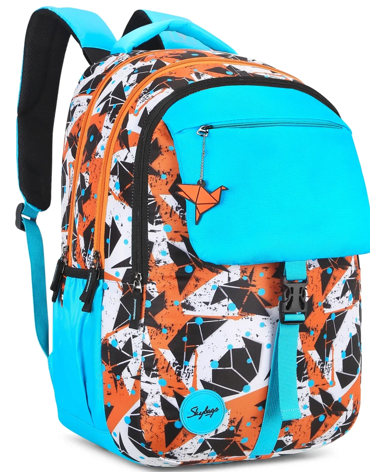 Skybags Woke Pro(Blue Orange)