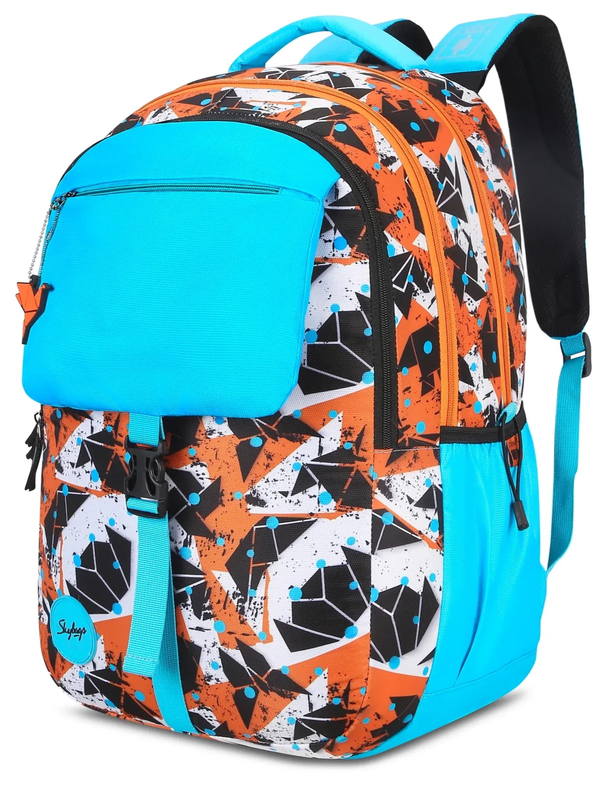 Skybags Woke Pro(Blue Orange)