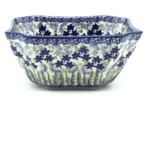 Square Soup Bowl 16 oz in Alpine Blue