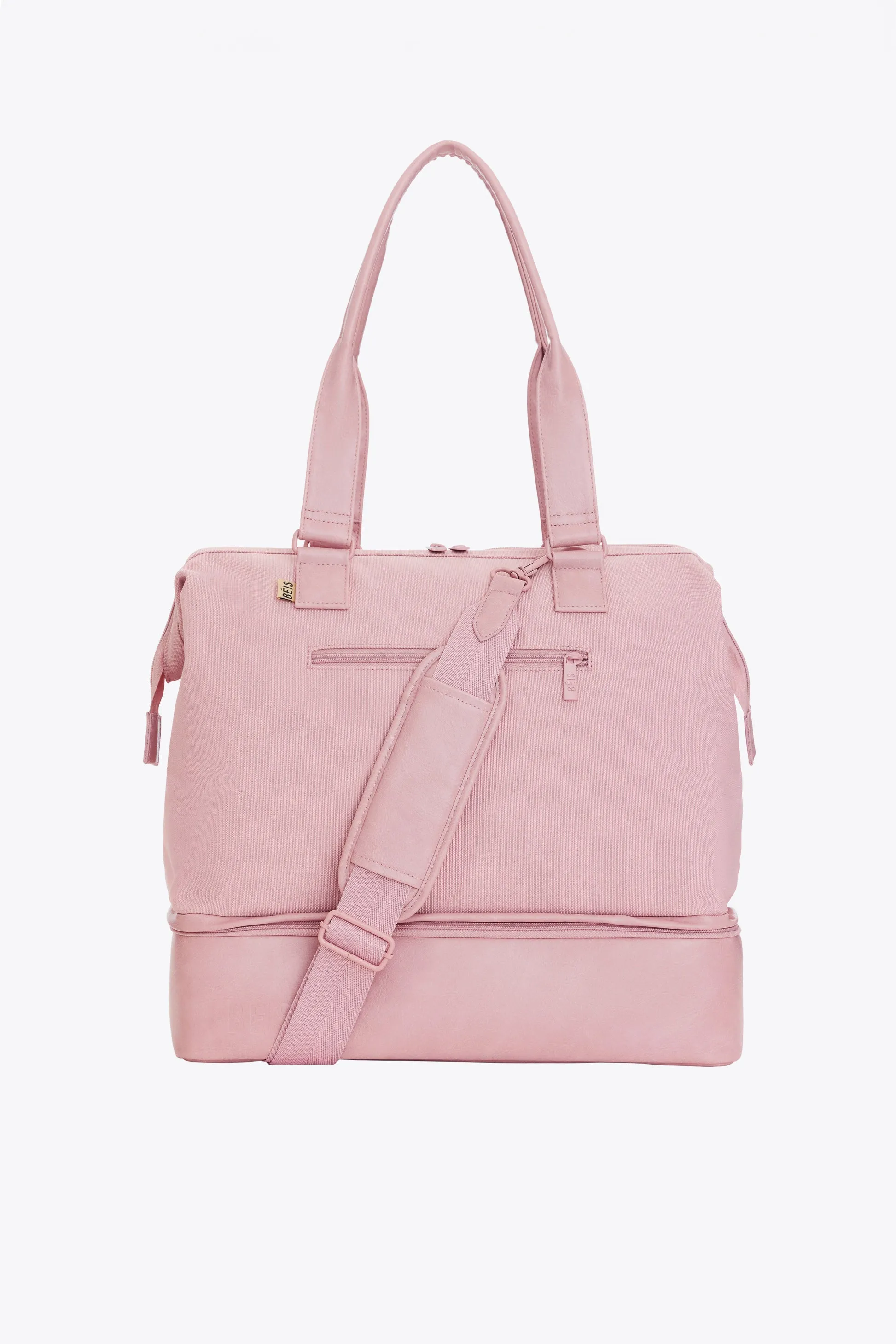 The Convertible Mini Weekender in Atlas Pink