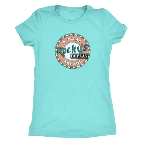 The Rocky's Replay "Insert Coin" Women's Tri-blend Tee