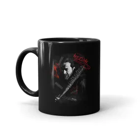 The Walking Dead Negan Graffiti Black Mug