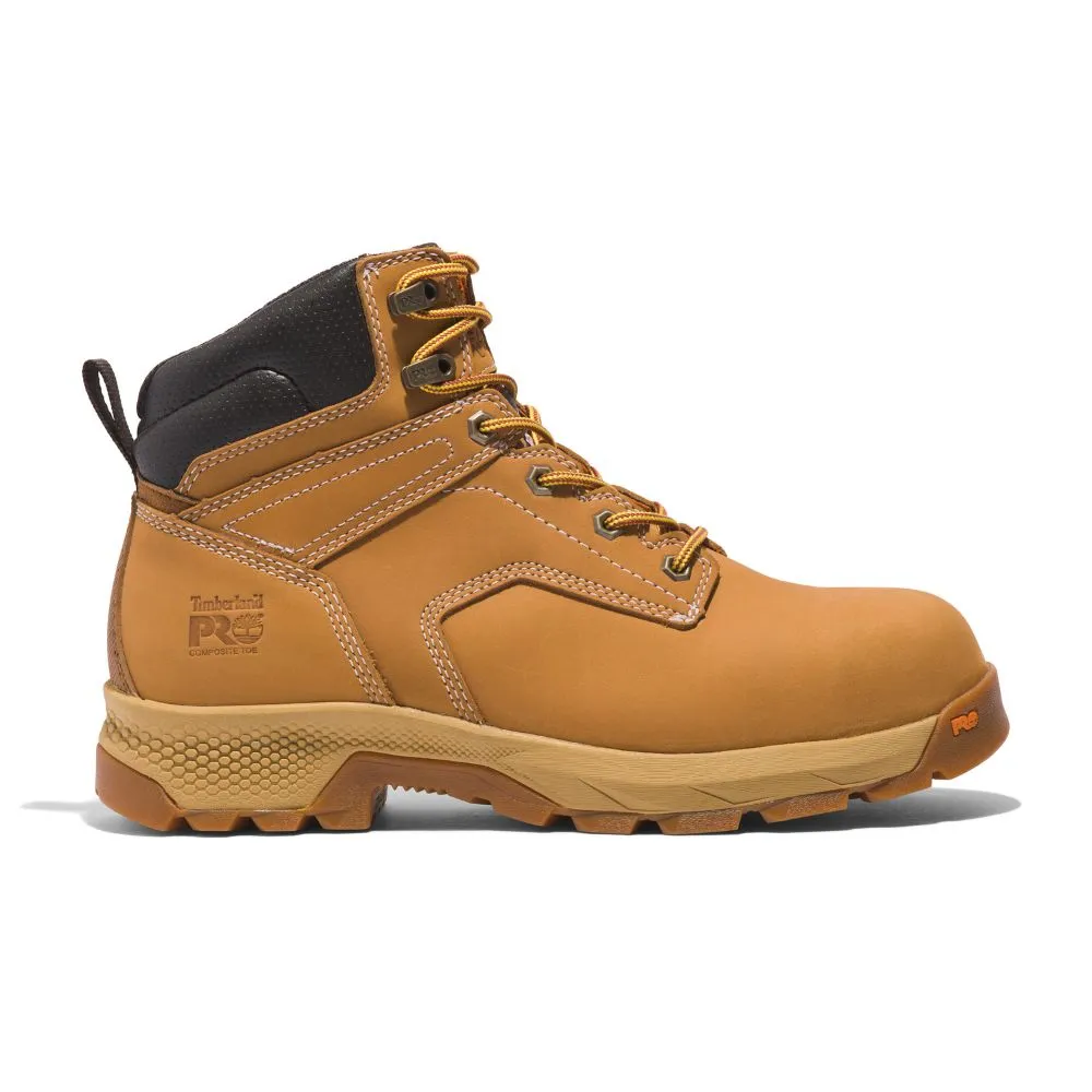 Timberland PRO Titan EV Men's 6 Waterproof Composite Toe Work Boot TB0A5X5B231 - Wheat