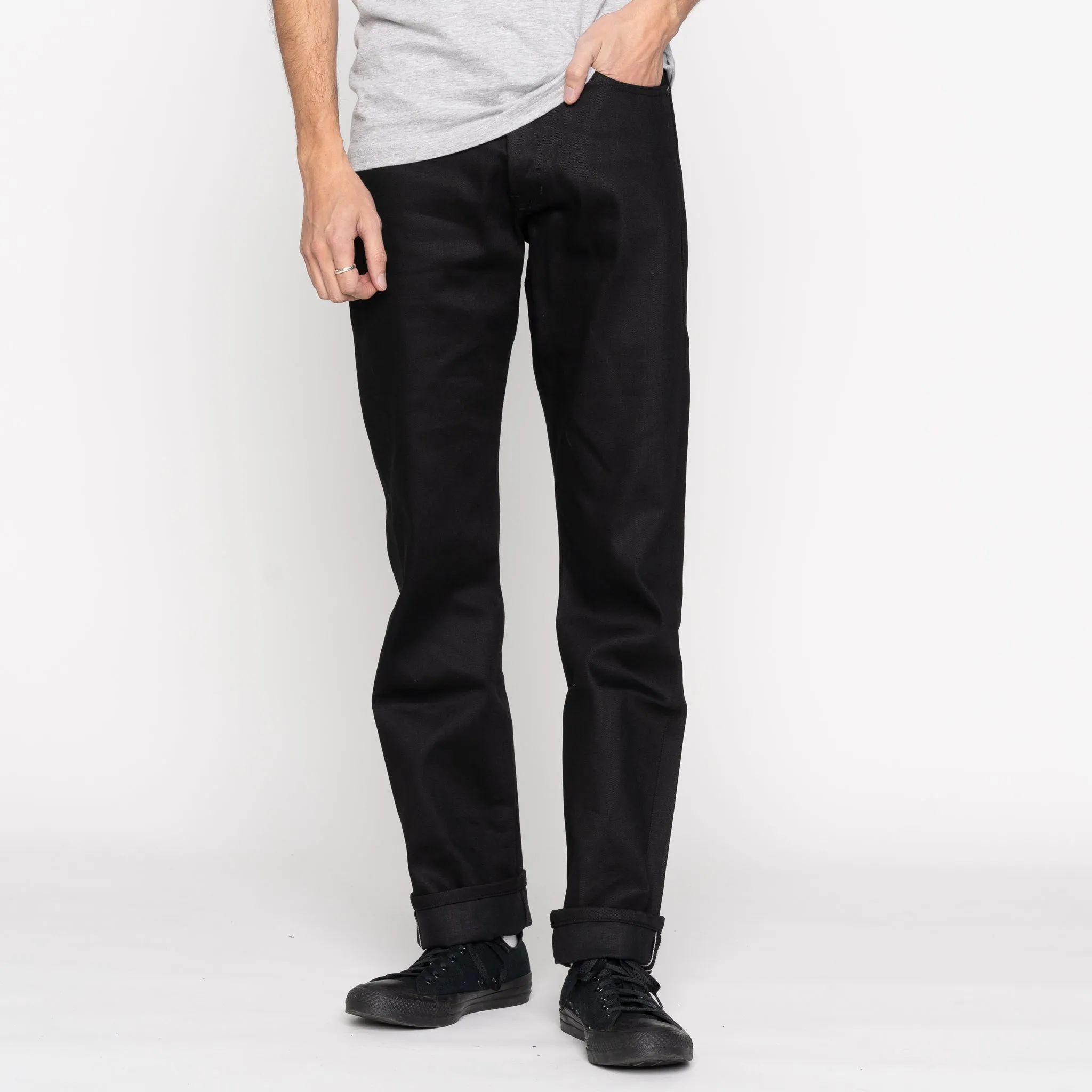 True Guy - Black Cobra Stretch Selvedge