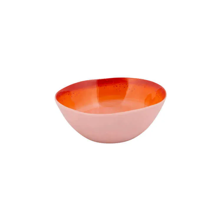 Tweedekans Melamine 12-delig Servies Halo Terracota