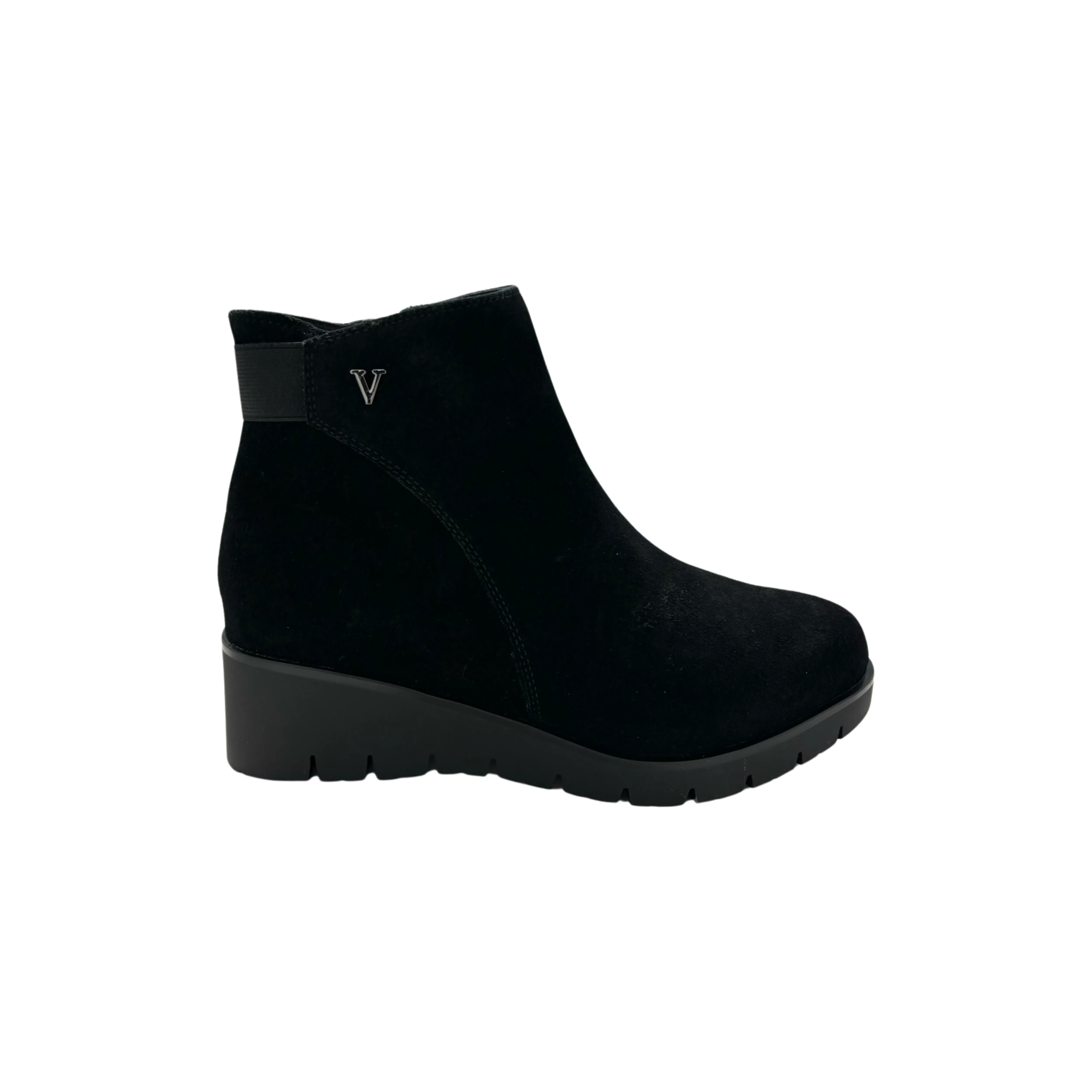 Vera Black Suede WATERPROOF