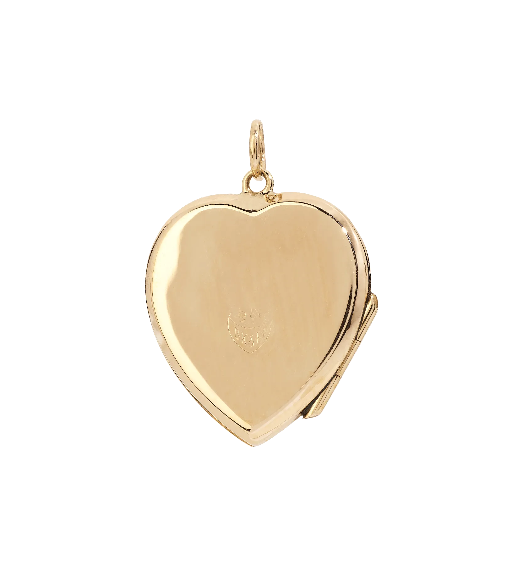 Vintage Golden Valley Locket Heart Charm